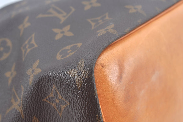 Authentic Louis Vuitton Monogram Petit Noe M42226 Shoulder Drawstring Bag K9777