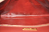 Authentic Cartier Must de Cartier Clutch Bag Leather Bordeaux Red K9780