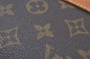 Authentic Louis Vuitton Monogram Compiegne 28 Clutch Hand Bag M51845 LV K9781