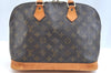 Authentic Louis Vuitton Monogram Alma Hand Bag Purse M51130 LV K9783