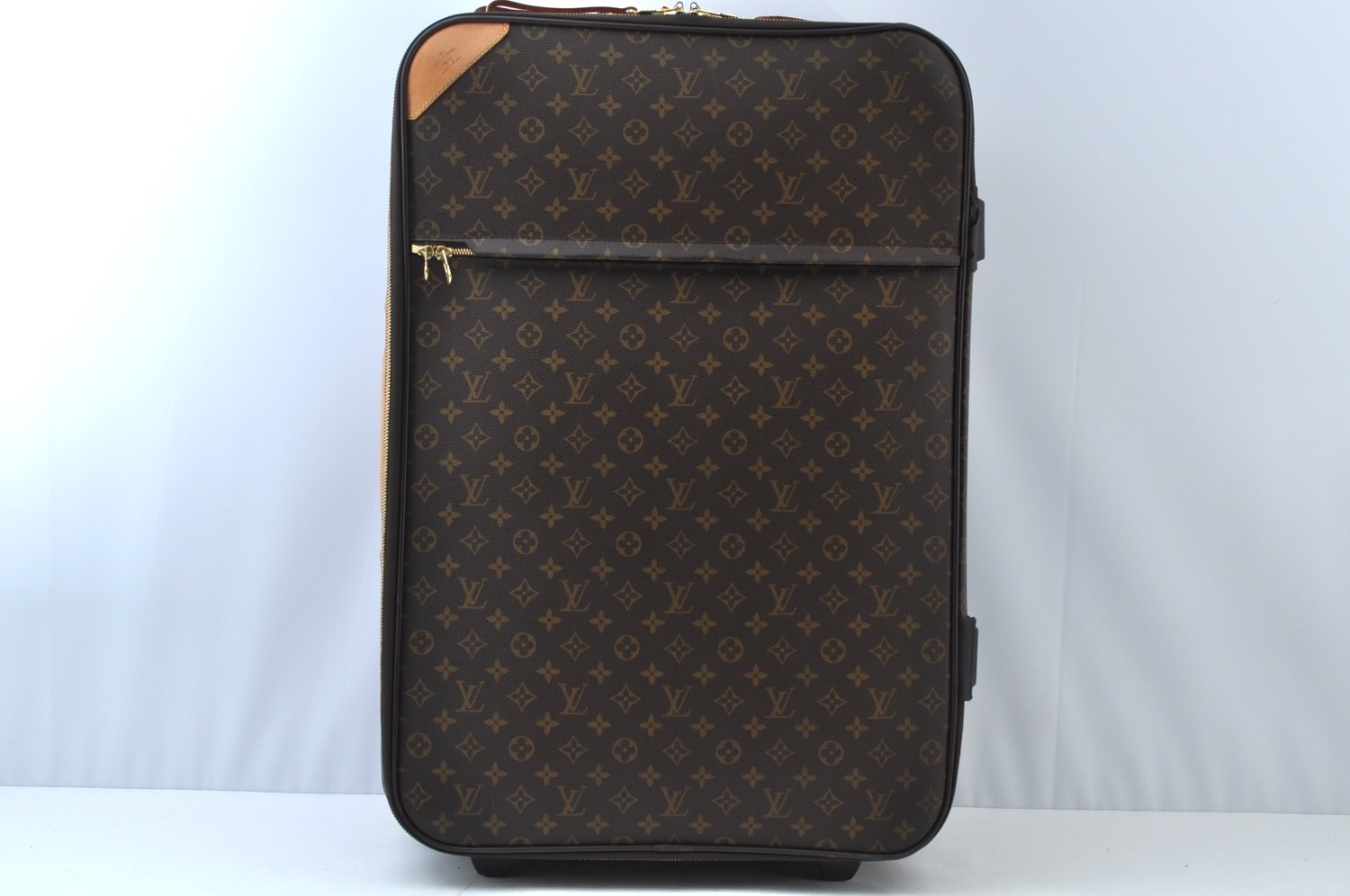 Authentic Louis Vuitton Monogram Pegase 65 Travel Suitcase M23295 LV K9787