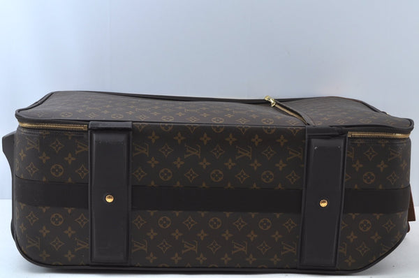 Authentic Louis Vuitton Monogram Pegase 65 Travel Suitcase M23295 LV K9787