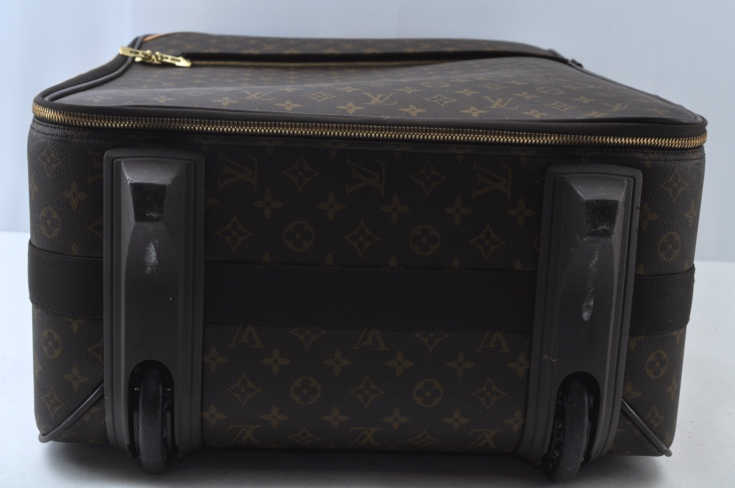 Authentic Louis Vuitton Monogram Pegase 65 Travel Suitcase M23295 LV K9787