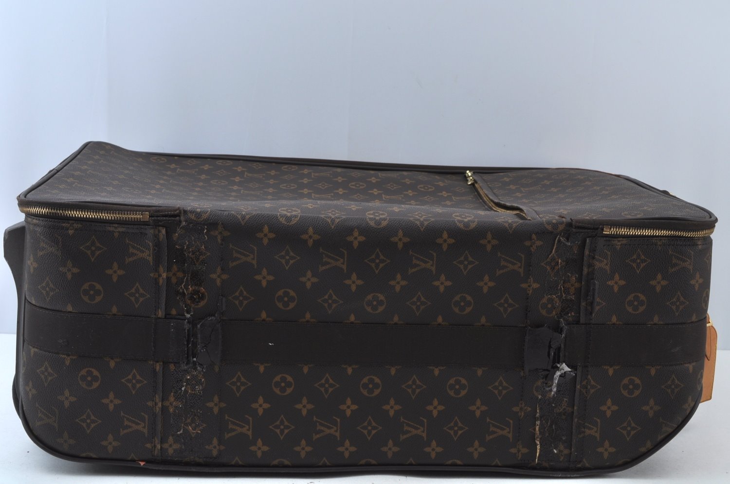 Authentic Louis Vuitton Monogram Pegase 65 Travel Suitcase M23295 LV Junk K9788