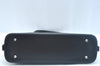 Authentic BURBERRY Vintage Wool Leather Shoulder Hand Bag Purse Black K9789