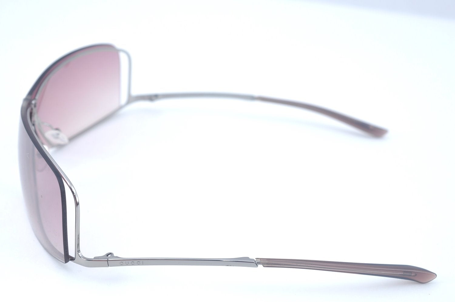 Authentic GUCCI Sunglasses GG 1709/S Titanium Brown K9812