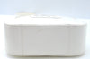 Authentic GUCCI Vintage Shoulder Bag Purse Leather White Junk K9815