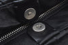 Authentic PRADA Leather Shoulder Hand Bag Purse Black K9817