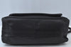 Authentic Chloe Paraty Medium 2Way Shoulder Hand Bag Purse Leather Black K9830