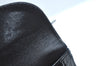 Authentic YVES SAINT LAURENT Clutch Hand Bag Purse Leather Black K9835