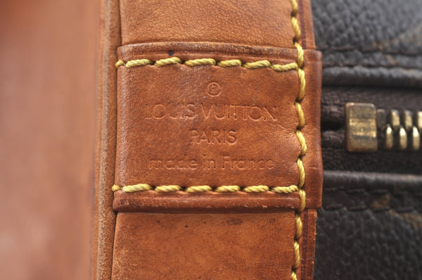 Authentic Louis Vuitton Monogram Alma Hand Bag Purse M51130 LV K9844