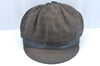 Authentic GUCCI Vintage Bucket Hat GG Canvas Leather Size X Brown K9854