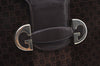 Authentic GUCCI Square GG Shoulder Cross Body Bag Suede Leather Brown K9866