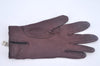 Authentic HERMES Kelly Glove Leather Purple K9875