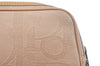 Authentic Christian Dior Trotter Pouch Purse PVC Leather Beige K9876