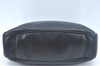 Authentic GUCCI Bamboo 2way Hand Shoulder Bag Leather Black Junk K9879