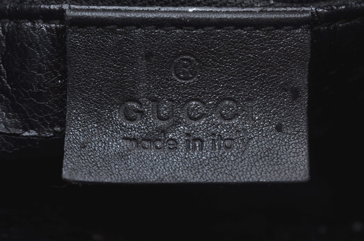 Authentic GUCCI Bamboo 2way Hand Shoulder Bag Leather Black Junk K9879