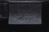 Authentic GUCCI Bamboo 2way Hand Shoulder Bag Leather Black Junk K9879