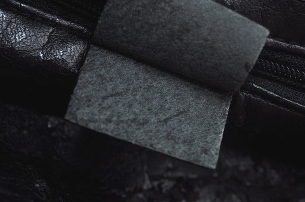 Authentic GUCCI Bamboo 2way Hand Shoulder Bag Leather Black Junk K9879