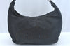 Authentic PRADA Nylon Tessuto Leather Shoulder Hand Bag Black Junk K9880