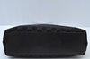 Authentic GUCCI Shoulder Bag GG Suede Leather 0013297 Black K9882