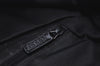 Authentic GUCCI Shoulder Bag GG Suede Leather 0013297 Black K9882