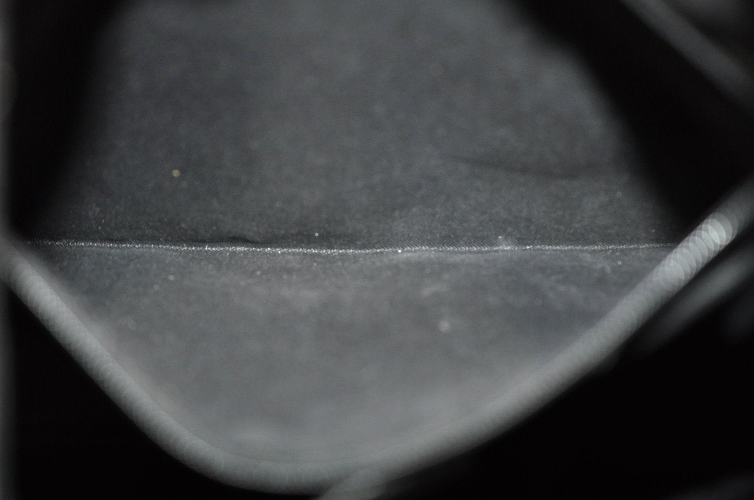 Authentic GUCCI Shoulder Bag GG Suede Leather 0013297 Black K9882