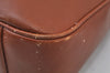 Authentic GUCCI Bamboo 2Way Shoulder Hand Bag Leather Brown Junk K9883
