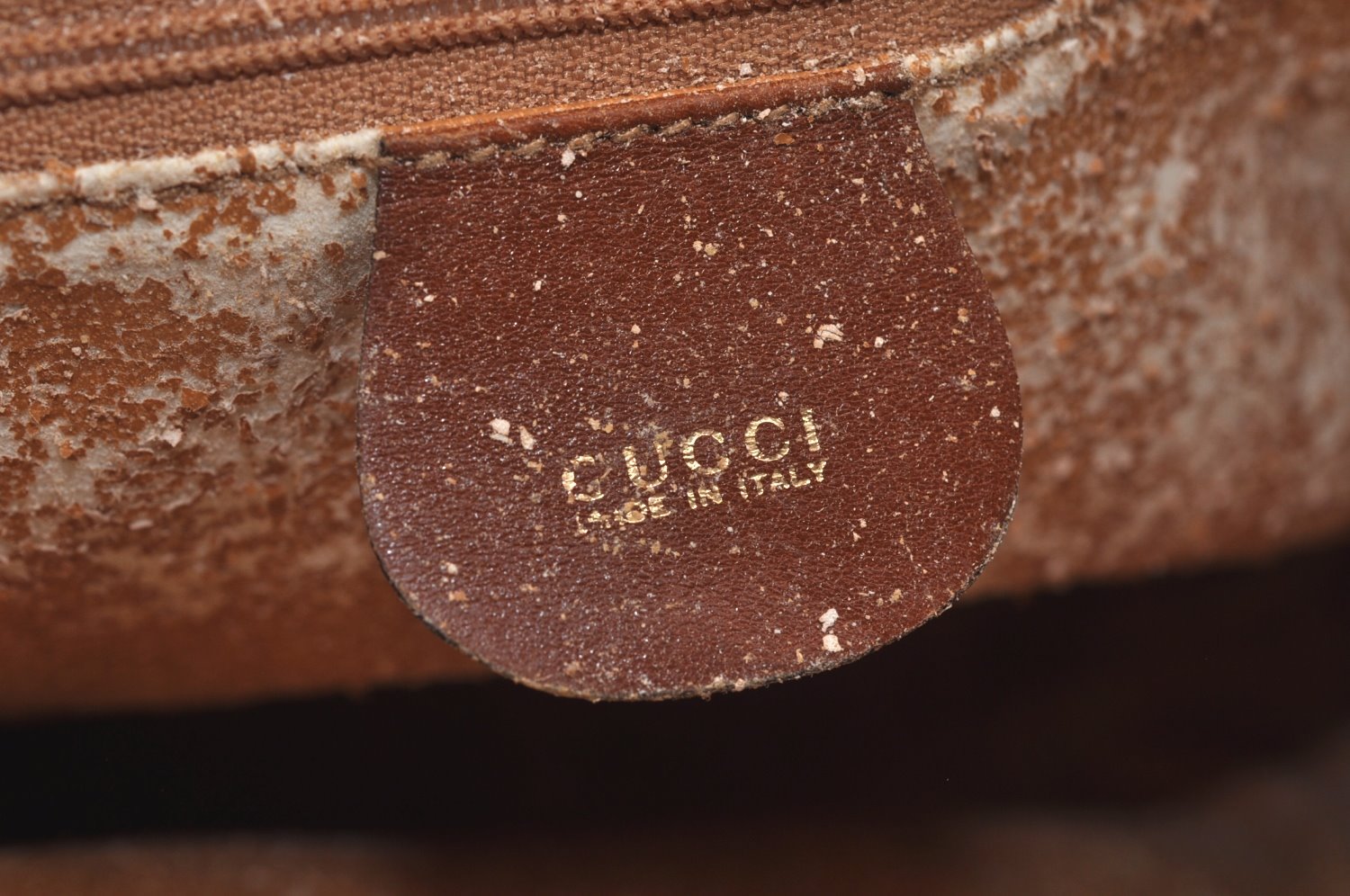 Authentic GUCCI Bamboo 2Way Shoulder Hand Bag Leather Brown Junk K9883