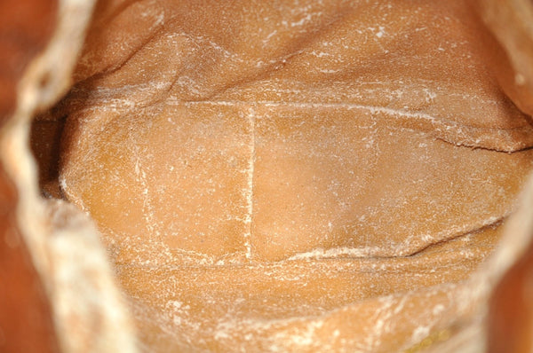 Authentic GUCCI Bamboo 2Way Shoulder Hand Bag Leather Brown Junk K9883