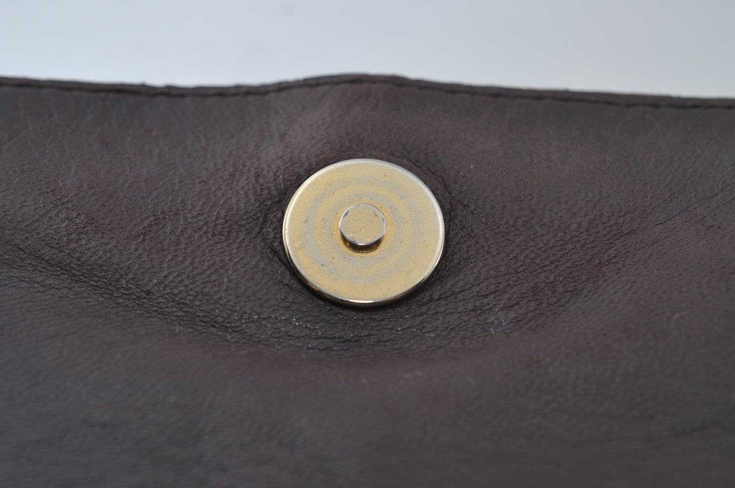 Authentic BOTTEGA VENETA Intrecciato Leather Hand Bag Purse Brown K9894