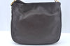 Authentic GUCCI Bamboo 2way Hand Shoulder Bag Leather Brown Junk K9896