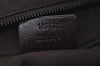 Authentic GUCCI Web Sherry Line Shoulder Cross Bag GG Canvas Leather Brown K9897