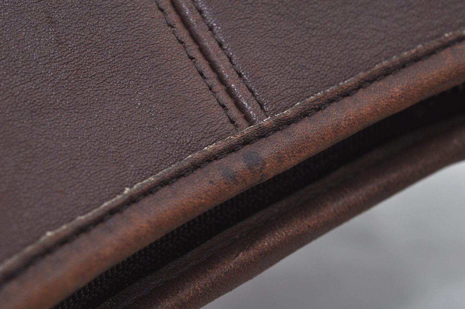 Authentic OLD COACH Vintage Shoulder Bag Leather 9025 Brown K9898