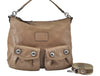 Authentic COACH 2Way Shoulder Bag Leather Beige K9899