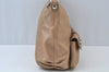 Authentic COACH 2Way Shoulder Bag Leather Beige K9899