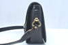 Authentic GUCCI Shoulder Cross Body Bag Purse Leather Black K9900