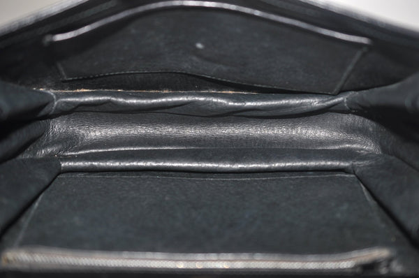 Authentic GUCCI Shoulder Cross Body Bag Purse Leather Black K9900