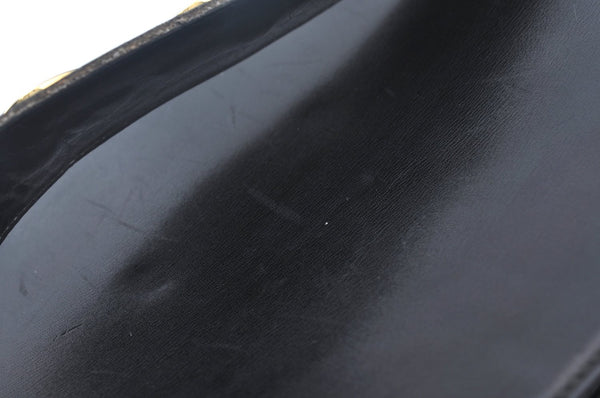 Authentic GUCCI Shoulder Cross Body Bag Purse Leather Black K9900