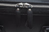 Authentic BURBERRY Vintage Leather Hand Boston Bag Black K9905