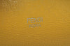 Authentic FENDI By The Way Large 3Way Shoulder Clutch Bag Leather Yellow K9908