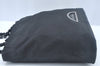 Authentic Christian Dior Shoulder Tote Bag Nylon Leather Black K9911