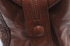 Authentic BOTTEGA VENETA Intrecciato Leather Shoulder Hand Bag Brown K9918