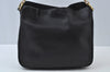 Authentic GUCCI Bamboo 2Way Shoulder Hand Bag Leather Black Junk K9925