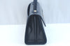 Authentic GIVENCHY Leather 2way Shoulder Hand Bag Navy Blue K9928