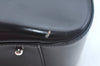 Authentic GUCCI Hand Bag Leather Black Junk K9933