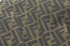 Authentic FENDI Zucca Shoulder Tote Bag Canvas Brown K9936