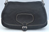 Authentic PRADA Nylon Leather Shoulder Hand Bag Purse Black K9940