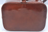 Authentic Cartier Panthere Shoulder Cross Body Bag Purse Leather Brown K9941