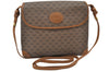 Authentic GUCCI Micro GG PVC Leather Shoulder Cross Body Bag Brown K9943